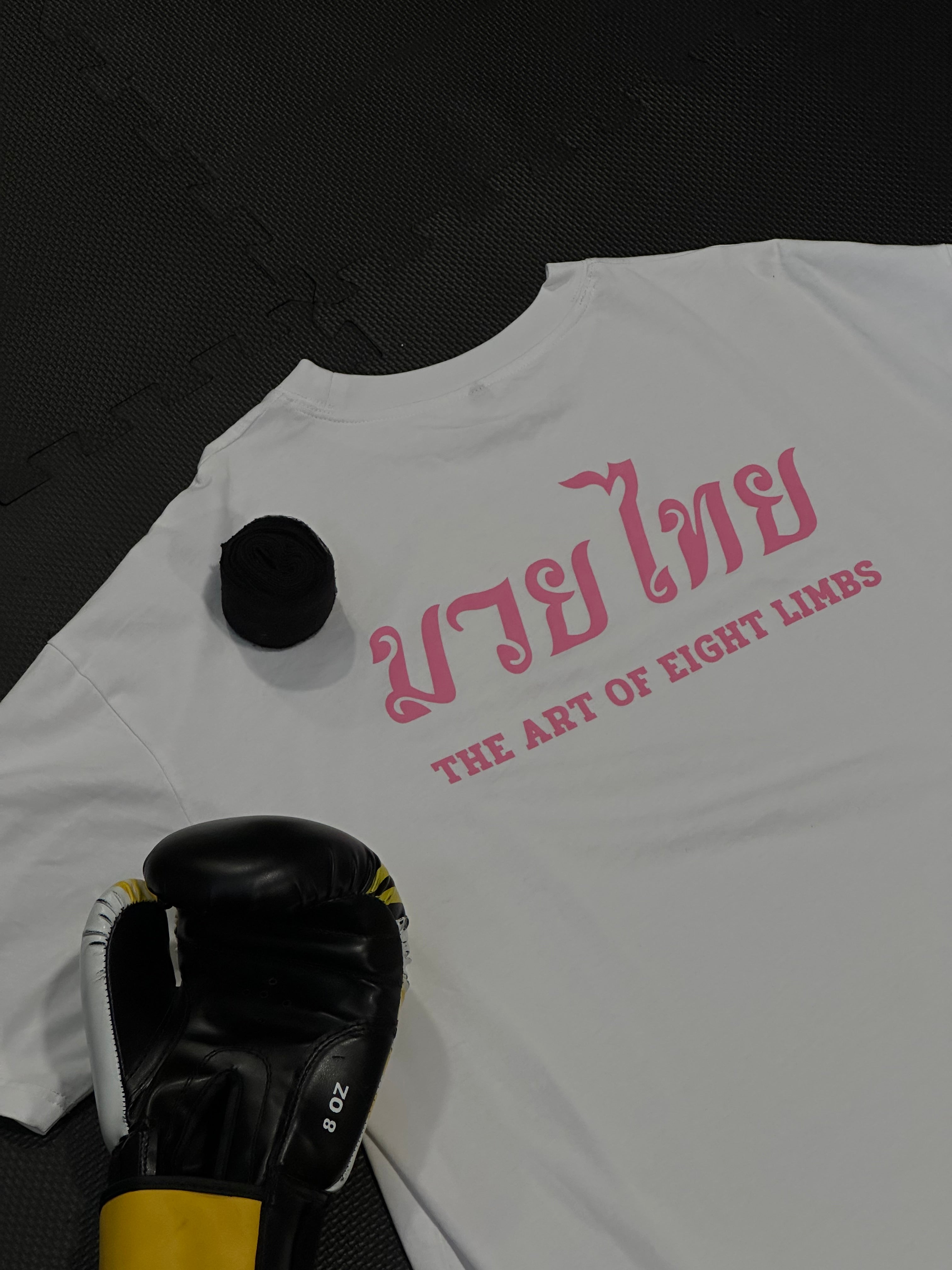 Classic White and Pink T-Shirt