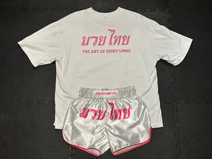 Classic White and Pink bundle