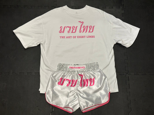 Classic White and Pink bundle