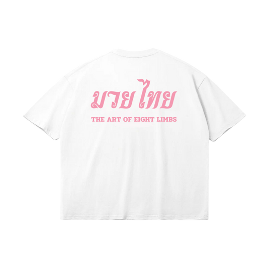 Classic White and Pink T-Shirt